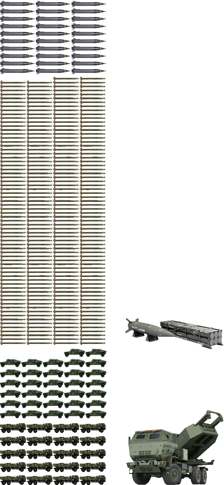 20 wyrzutni M-142 HIMARS wraz z zapasem precyzyjnych rakiet GMLRS i ATACMS